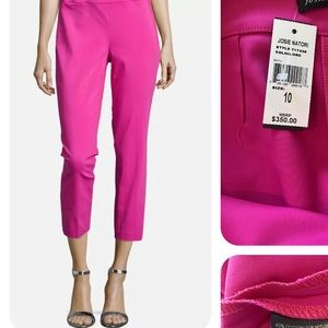 Josie Natori Brand New Slim Stretchy Ankle Pants.